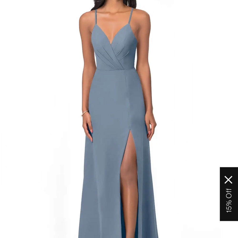 Azazie Everleigh Twilight Blue Bridesmaid Dress